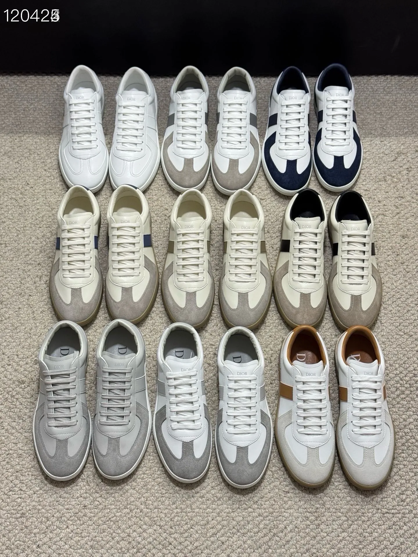 Men's Men's Shoes💰380【New Style】🎠🎠Dior🔍Top Purchasing Agency🇮🇹Di's hot style super popular sneakers are synchronized with the new product counters. The uppers are original Italian imported cowhide, the logo graphics are perfectly reproduced with complex craftsmanship necessary for fashionistas, and the imported soft sheepskin lining is Sole: The original sole is specially provided by the original factory. The exclusive movable molded sole is super comfortable. The original factory follows the order. 🔍🔍Multiple colors are available. You can enter and exit the counter at will. Welcome to compare. A must-have for trendy men. Code number: 38-44 (45 customized